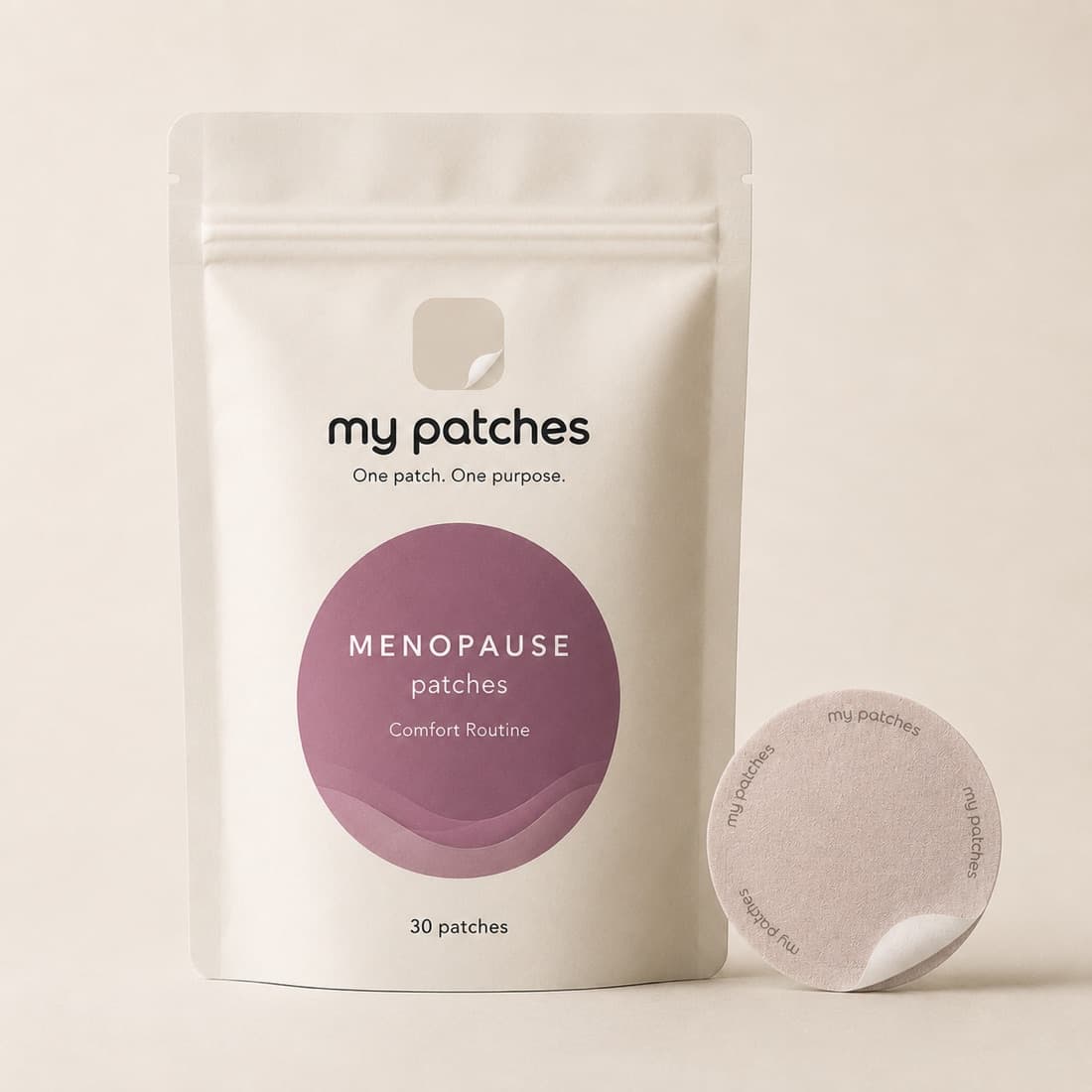 MENOPAUSE patches, pouch and patch, my patches