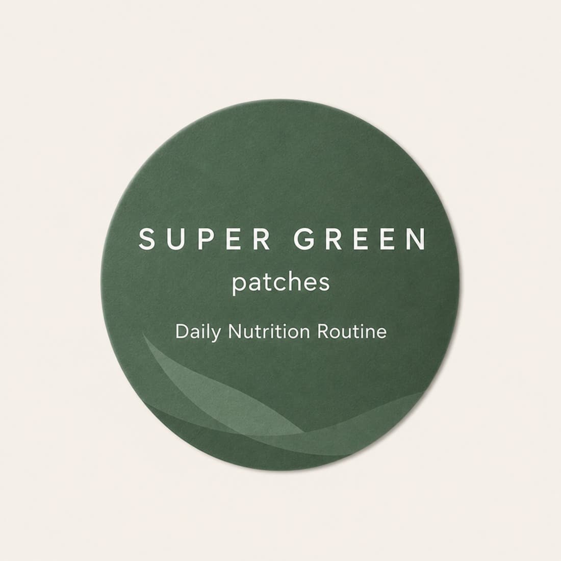 SUPER GREEN patches, pouch and patch, my patches